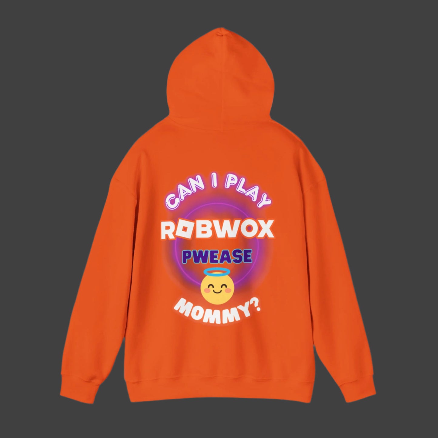 "Can I Play Robwox Please Mommy?" - Gildan 18500 Unisex Hoodie "Robwox Edition"