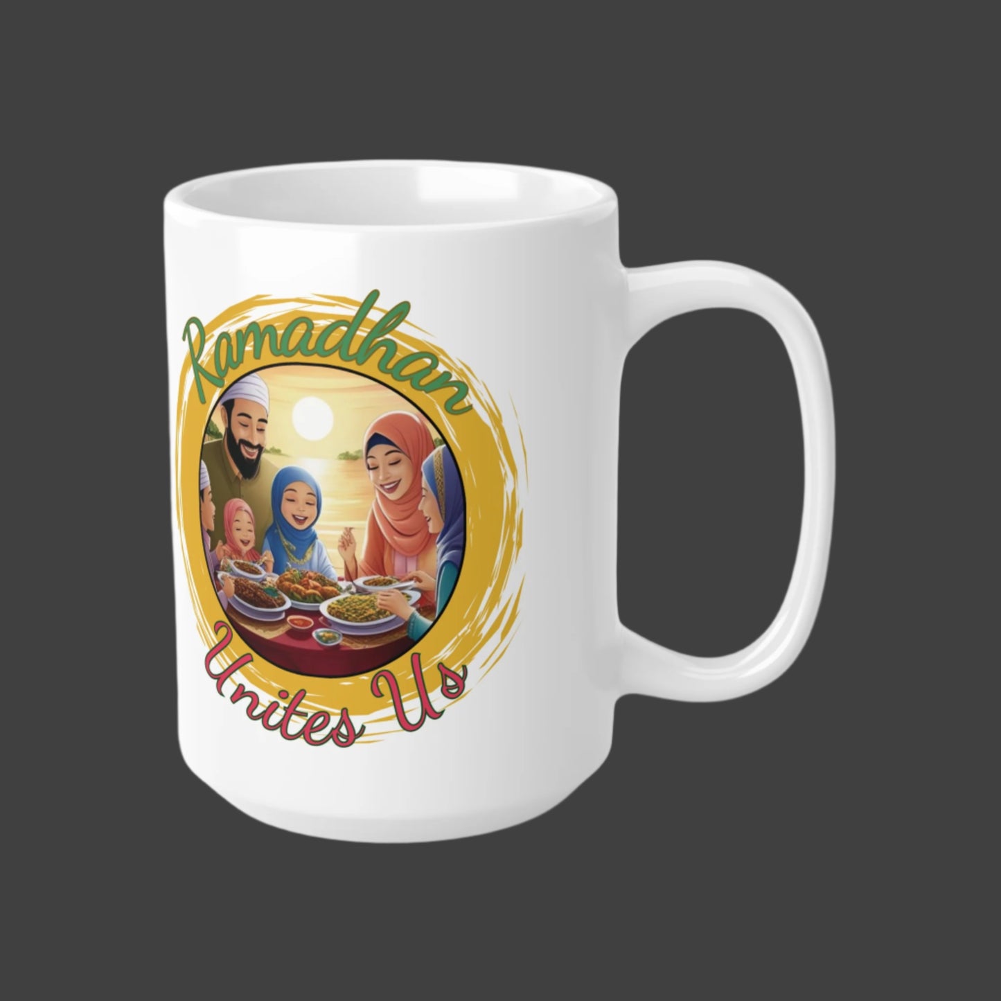 "Ramadhan Unites Us" - Ceramic Mugs 11oz / 0.33L & 15oz / 0.44L