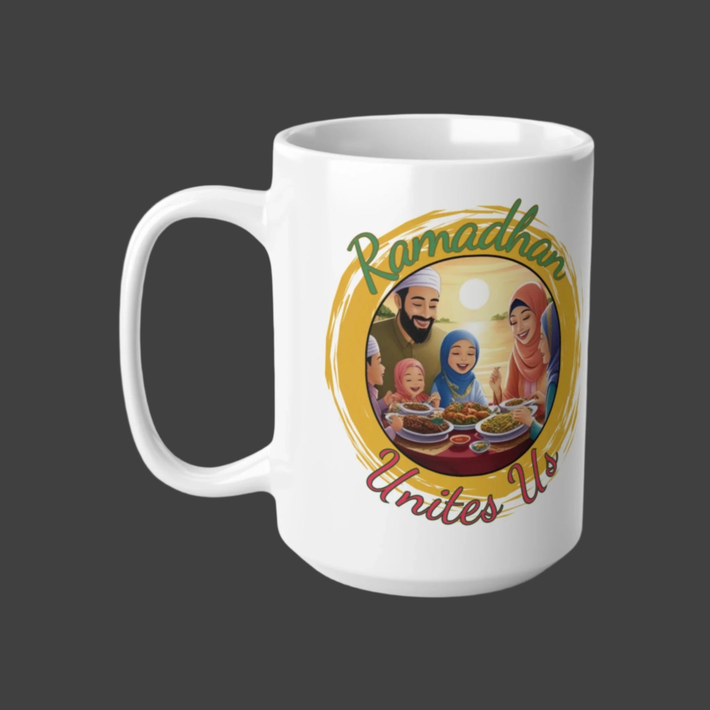 "Ramadhan Unites Us" - Ceramic Mugs 11oz / 0.33L & 15oz / 0.44L
