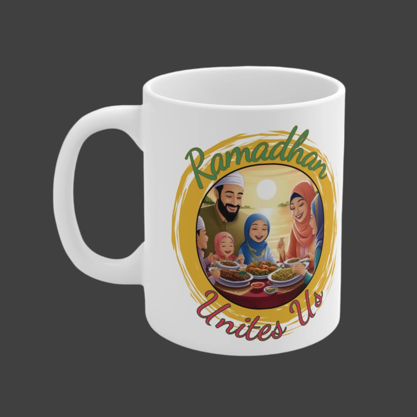 "Ramadhan Unites Us" - Ceramic Mugs 11oz / 0.33L & 15oz / 0.44L